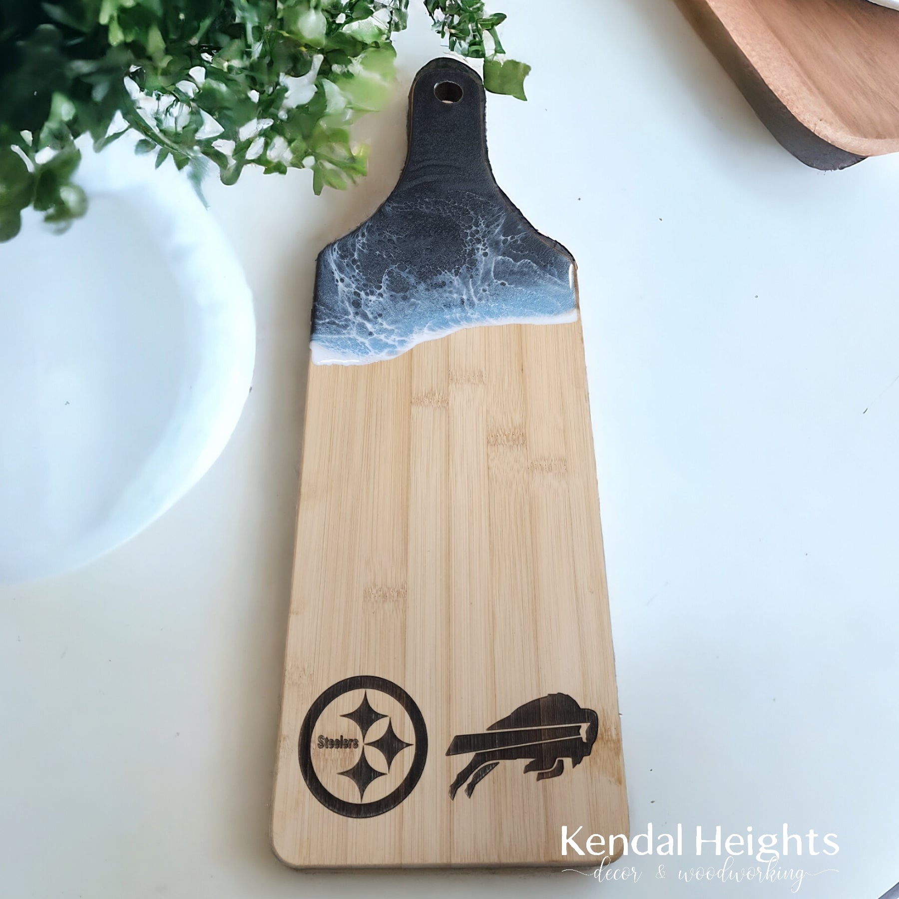 Epoxy Bamboo Cutting Board-13