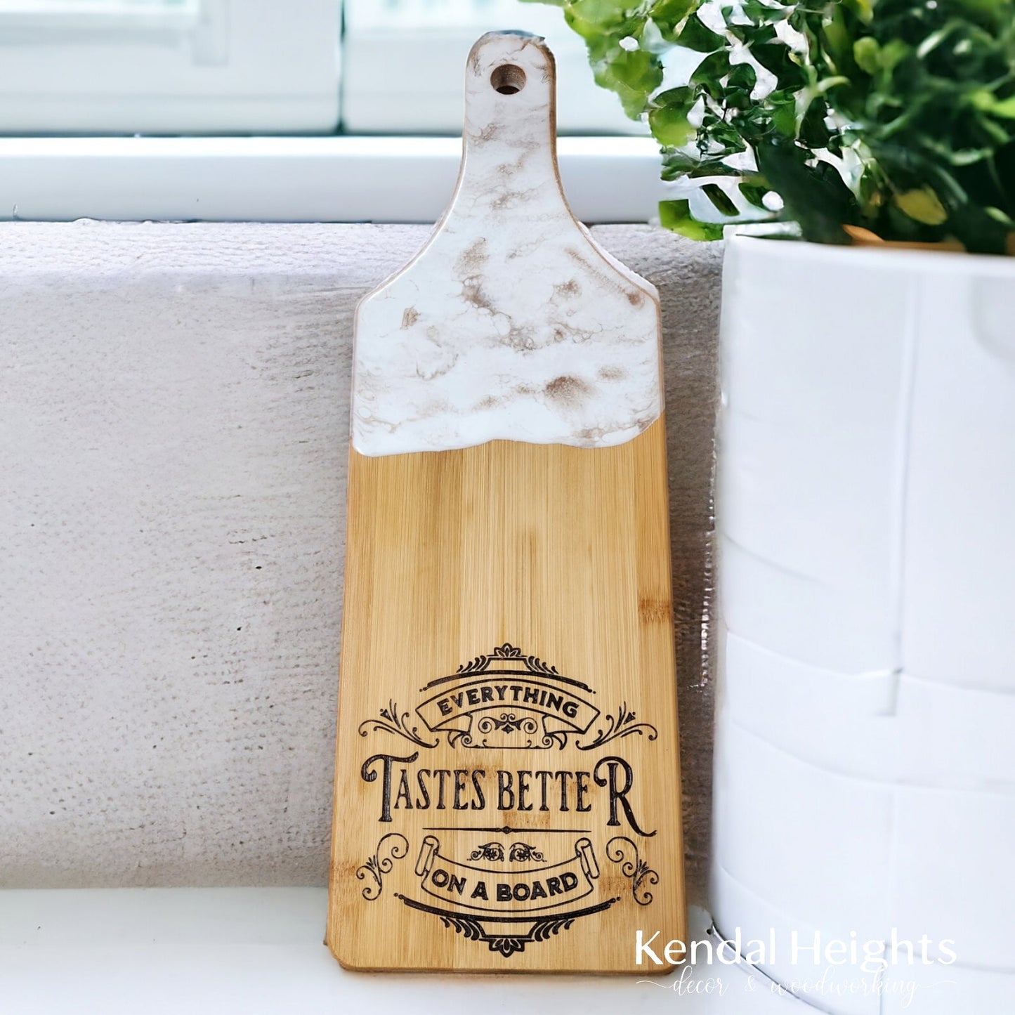 Epoxy Bamboo Cutting Board-4