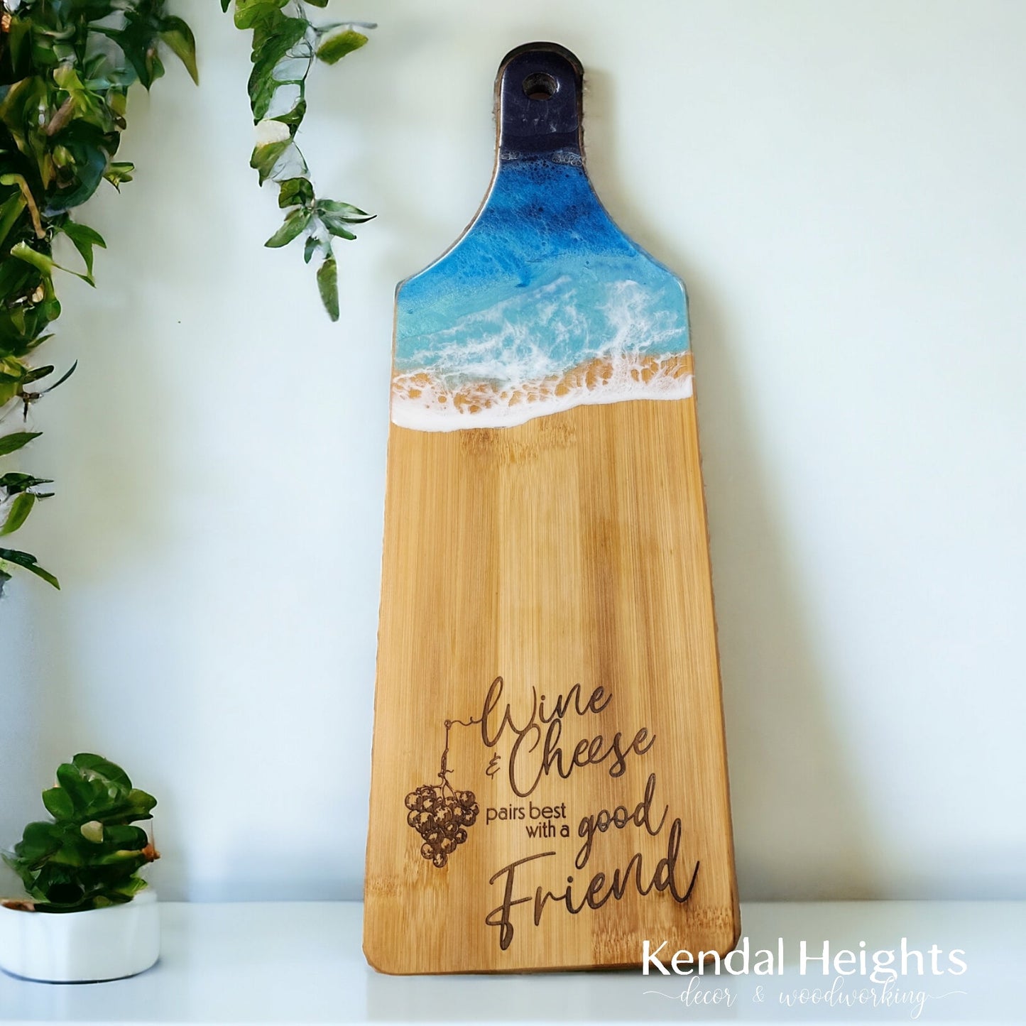 Epoxy Bamboo Cutting Board-5