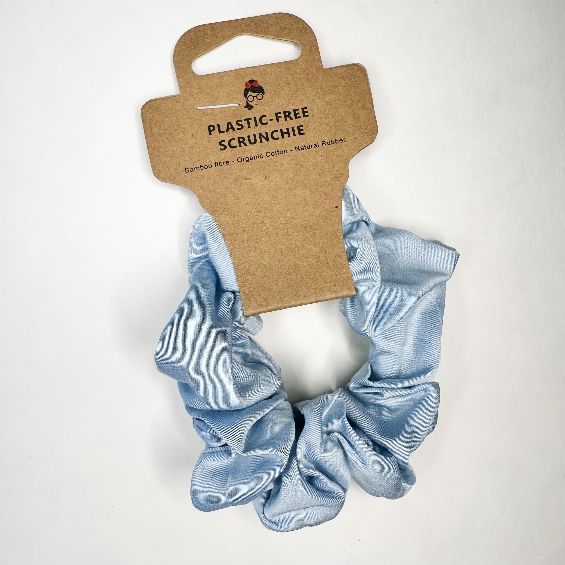 Plastic-Free Biodegradable Bamboo Scrunchies-3