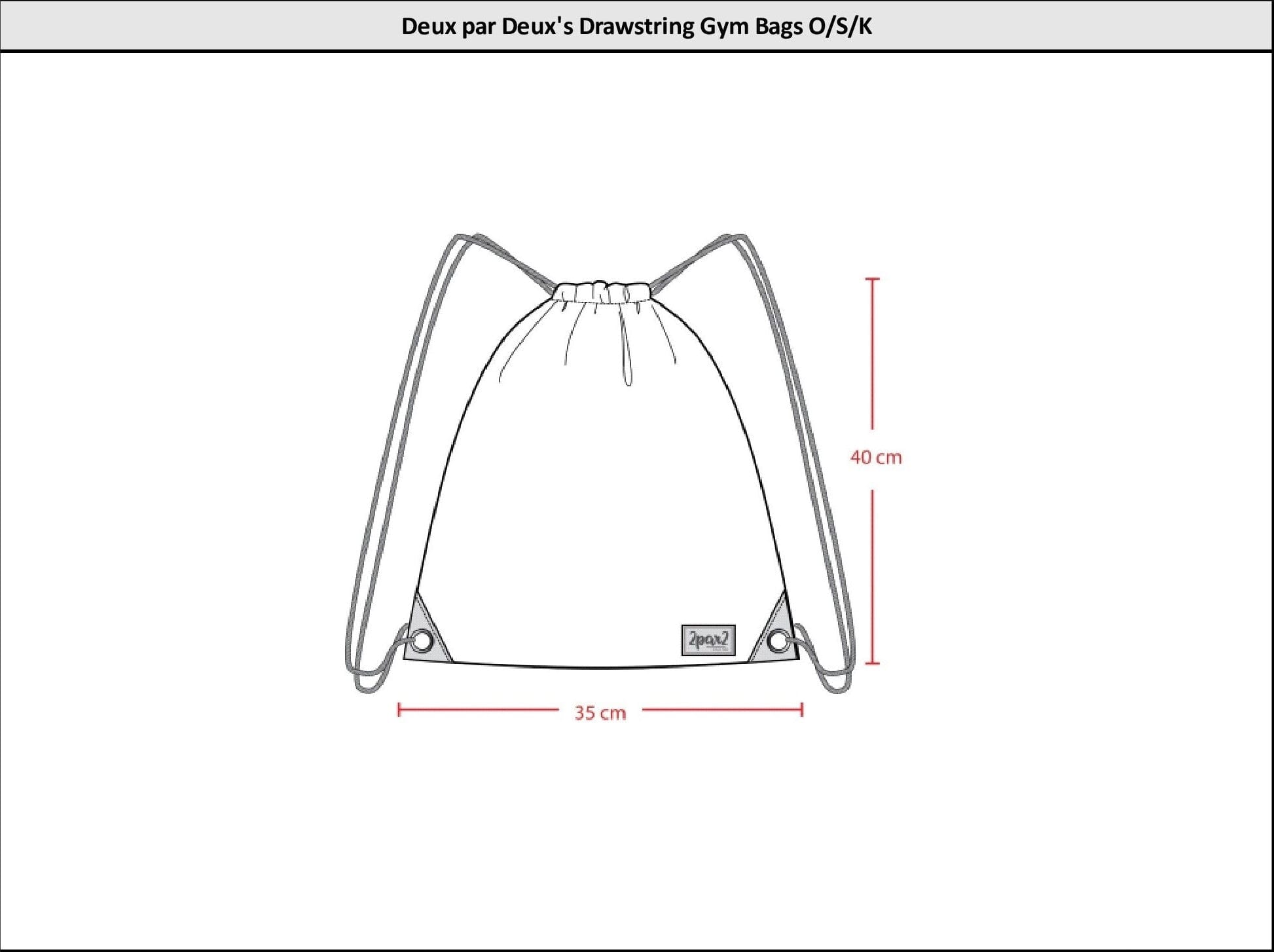Drawstring Bag Black Dinosaur Print-4
