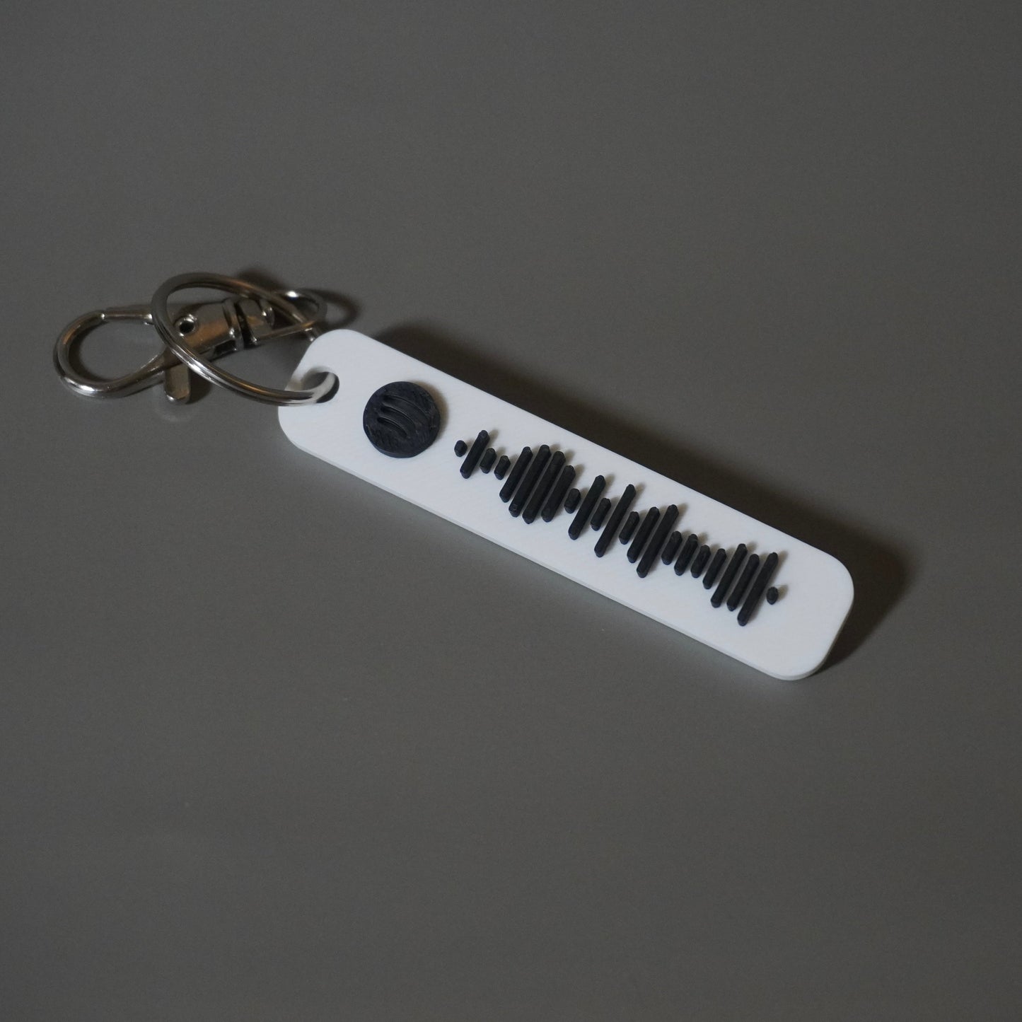 Customize Your Spotify Code bag charm/Keychain – Scan to Play Your Favorite Song