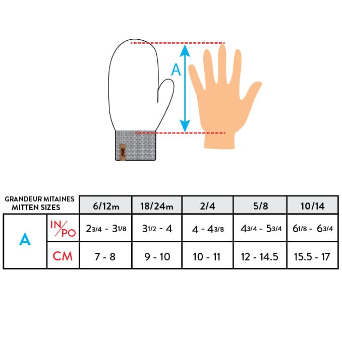 Knit Mittens Coral-3