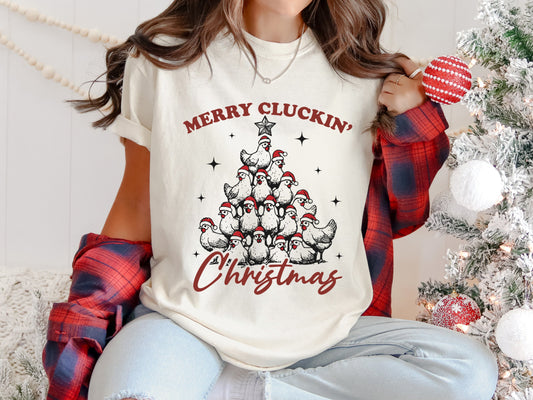 Merry Cluckin Christmas-0