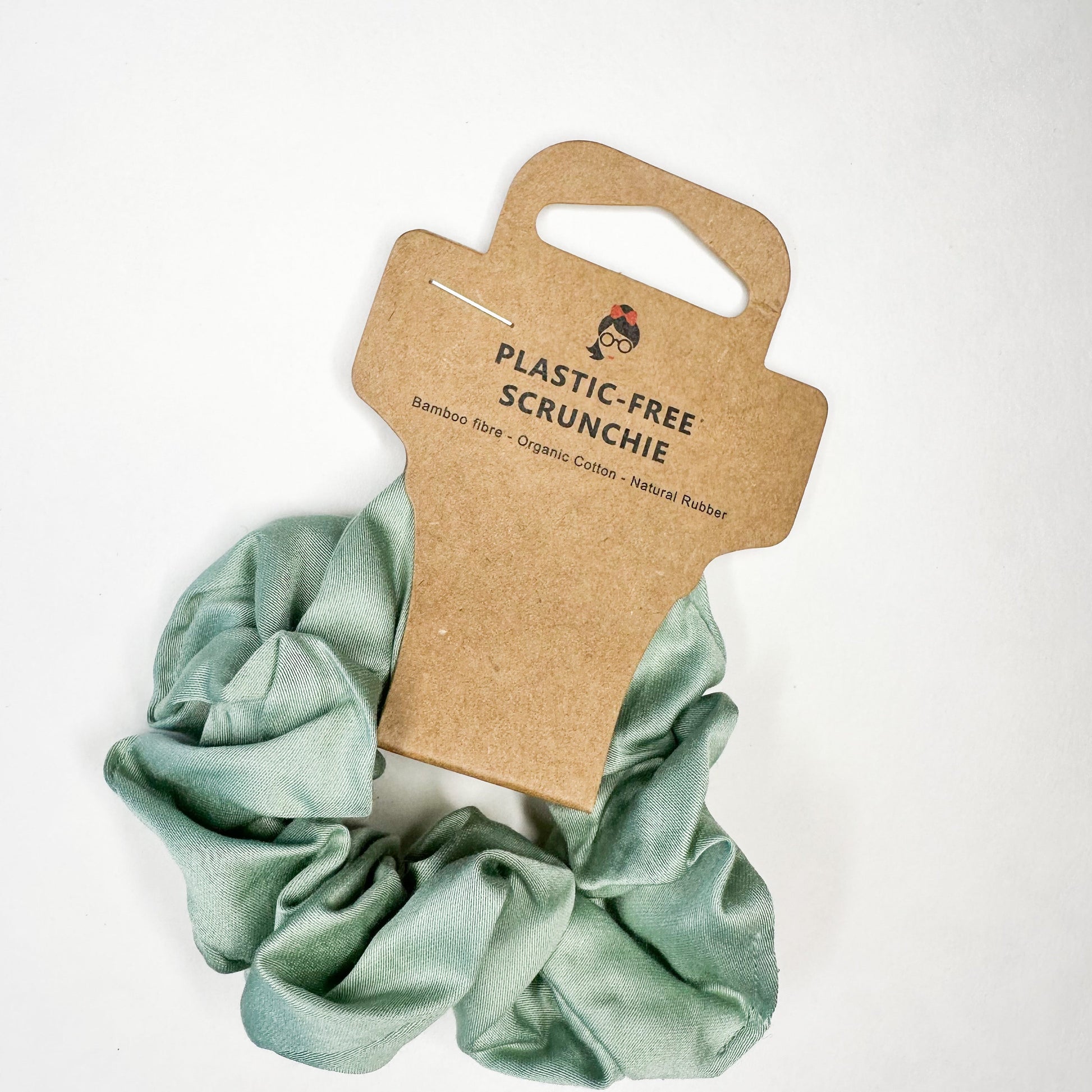 Plastic-Free Biodegradable Bamboo Scrunchies-5