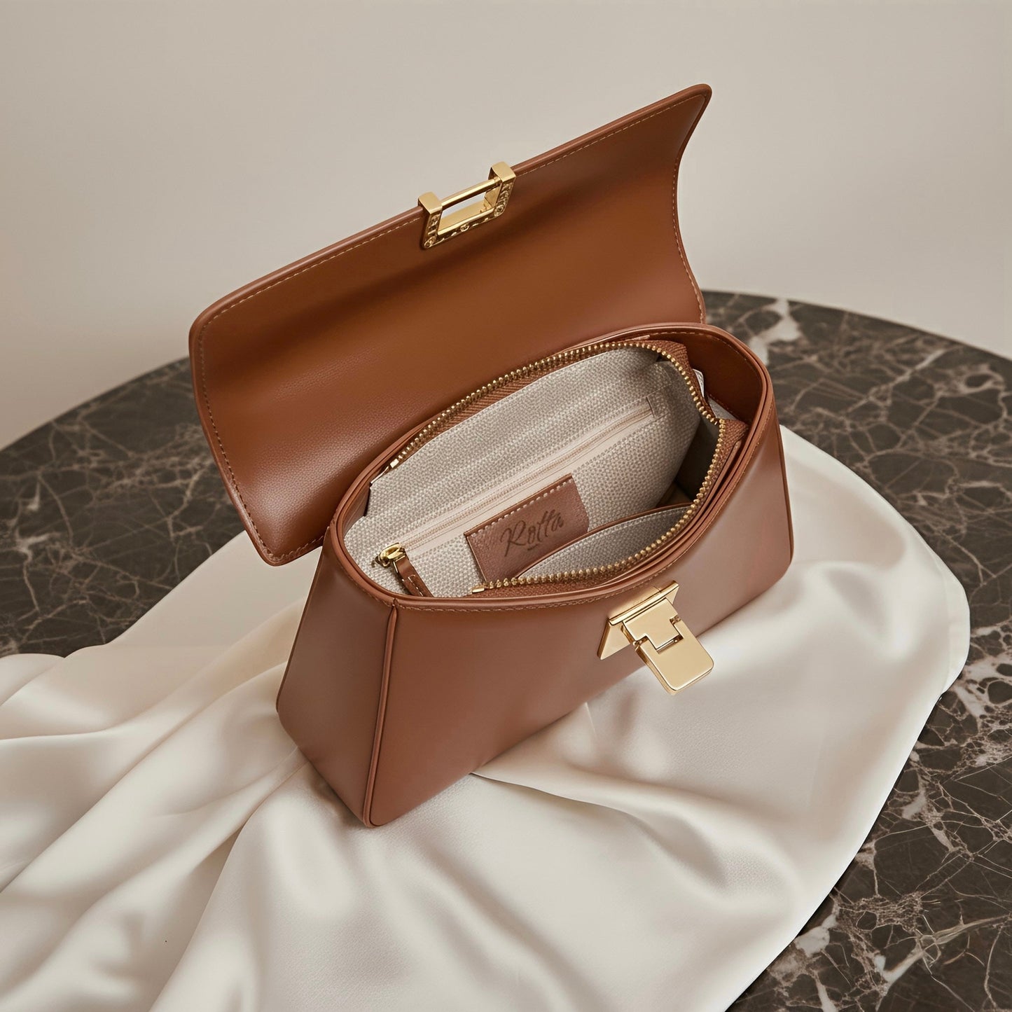 Lumis Leather Bag – Luxury Cowhide Leather Handbag for Timeless Elegance