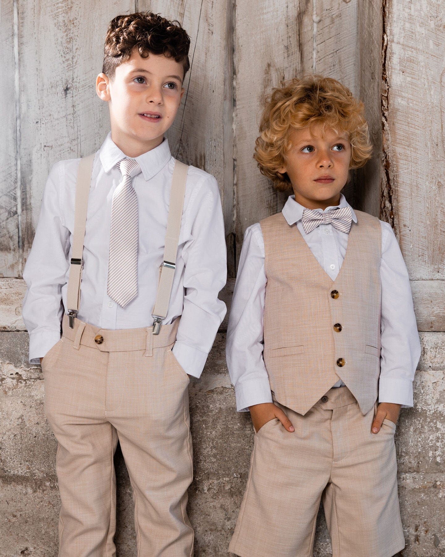 Sleeveless Vest Light Taupe-1