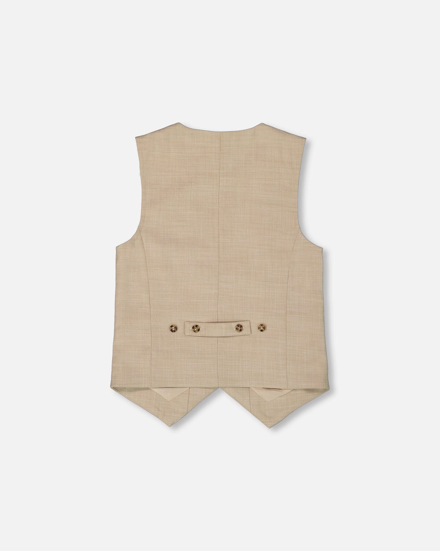 Sleeveless Vest Light Taupe-3