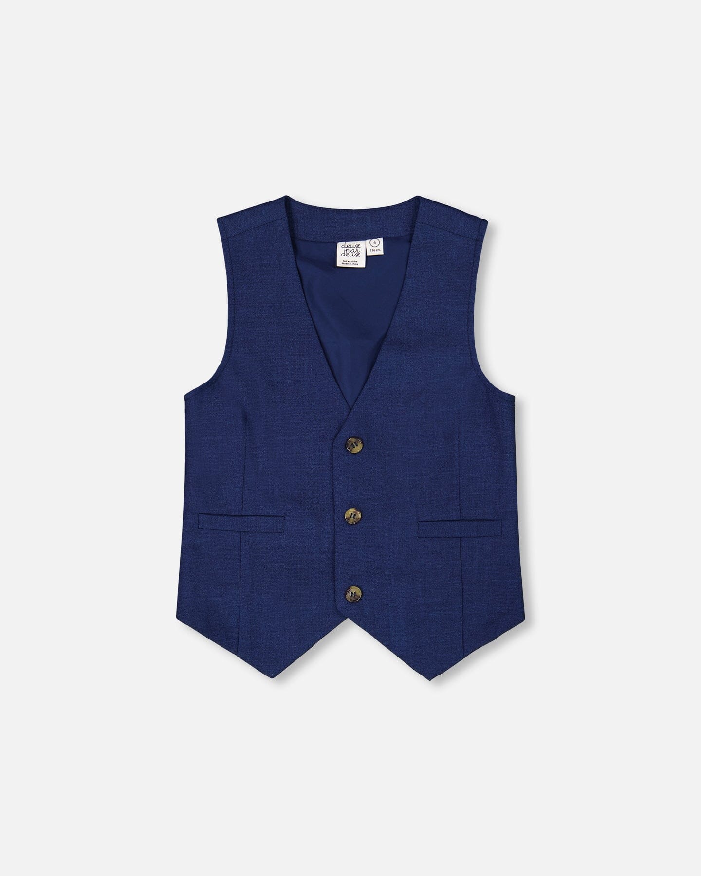 Sleeveless Vest Navy Blue-0