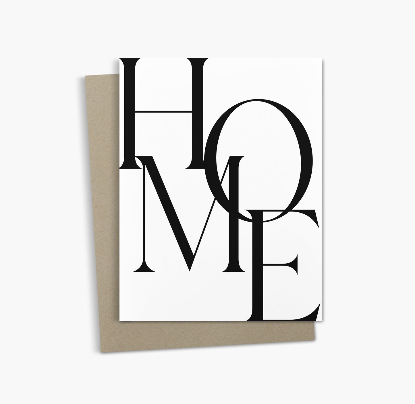 Home Greeting Card | Simple, Neutral Housewarming Card