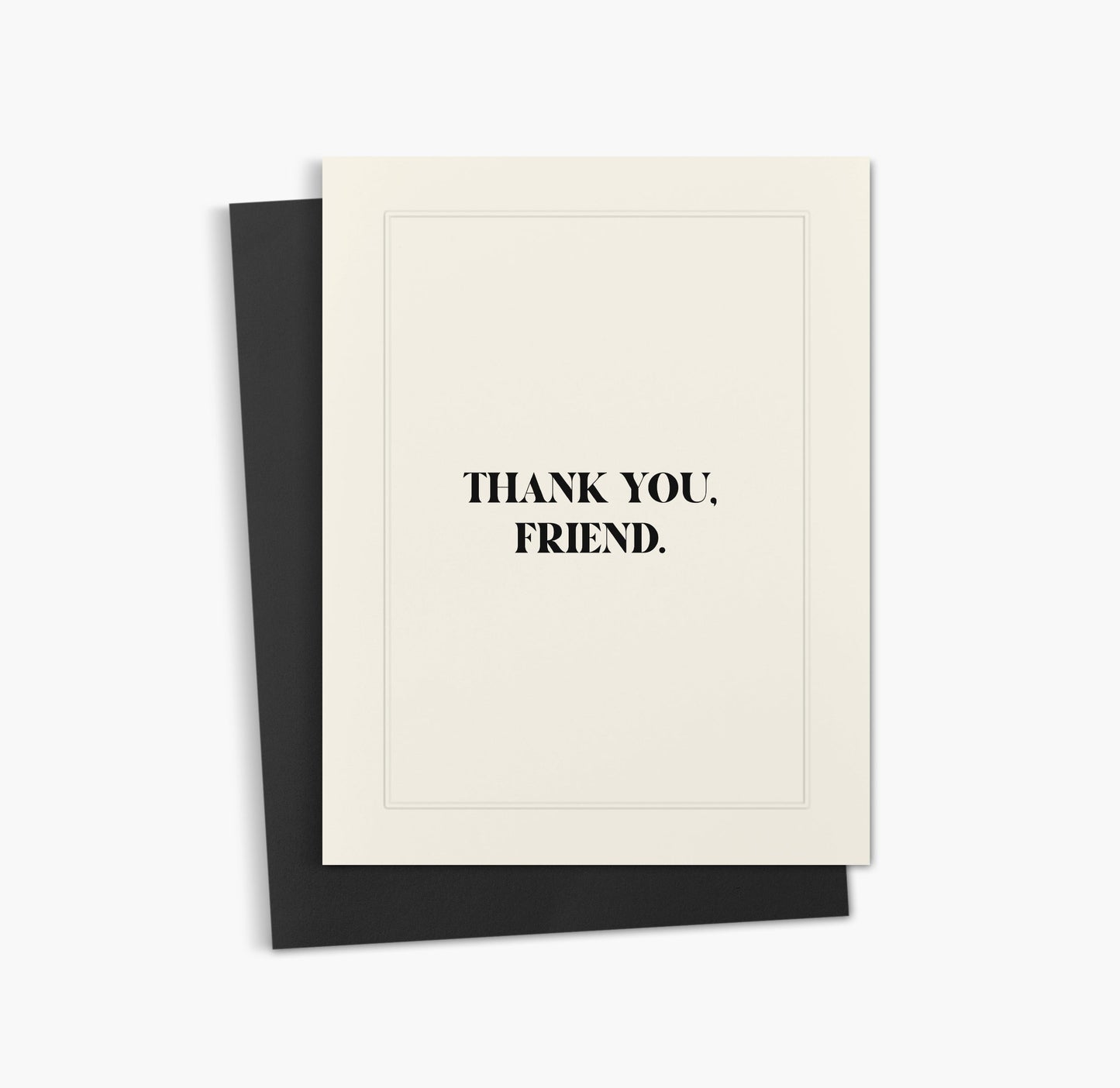 Thank you Friend Card | Thanks Greeting Card