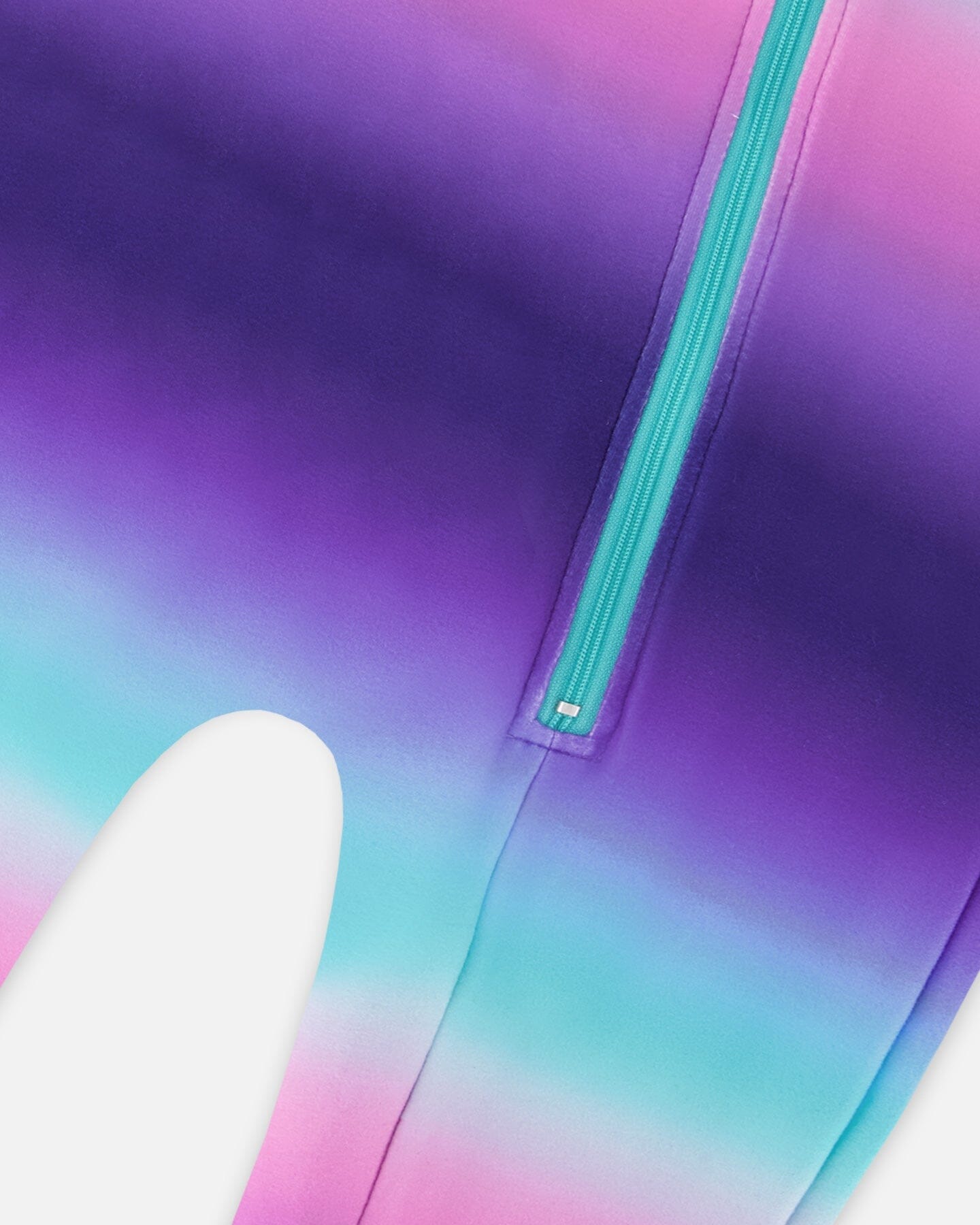 One-Piece Thermal Underwear Purple Gradient-3