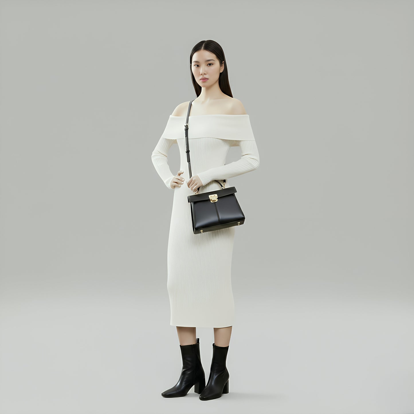 Lumis Leather Bag – Luxury Cowhide Leather Handbag for Timeless Elegance