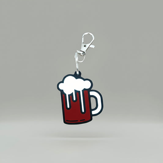 Cheers Charm - Beer Buddy Bag Charm | Custom Accessory