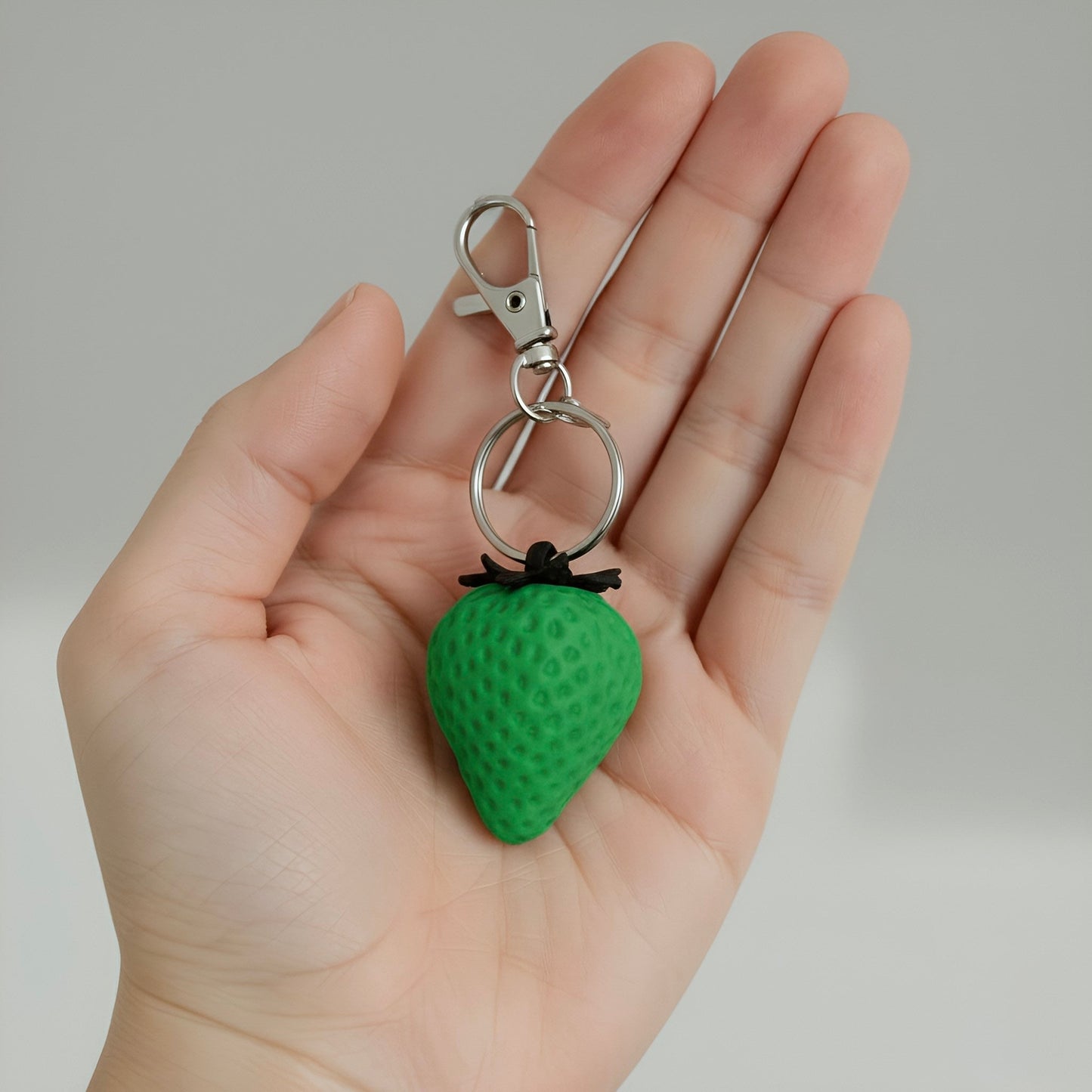 Strawberry Bag Charm – Lightweight, Durable & Customizable