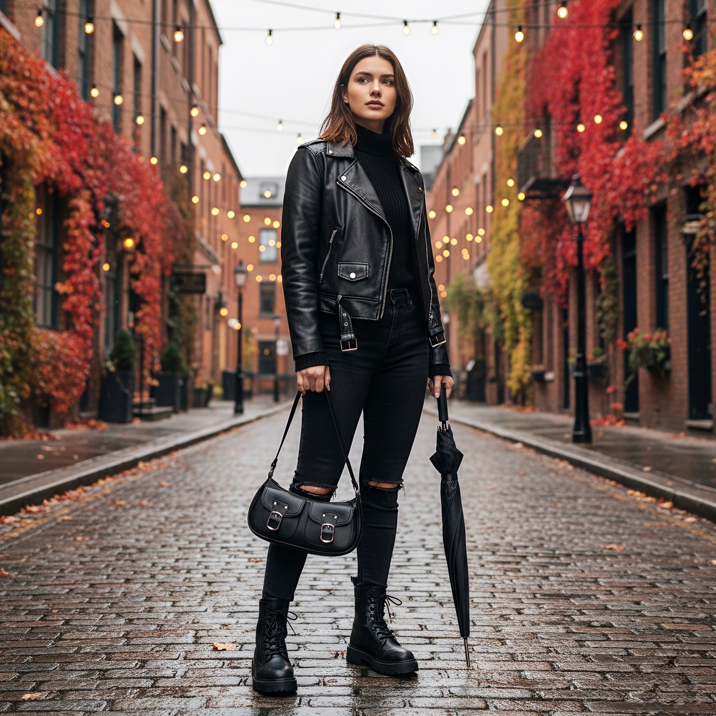 MAYA - Sloane Dual Closure Shoulder Bag