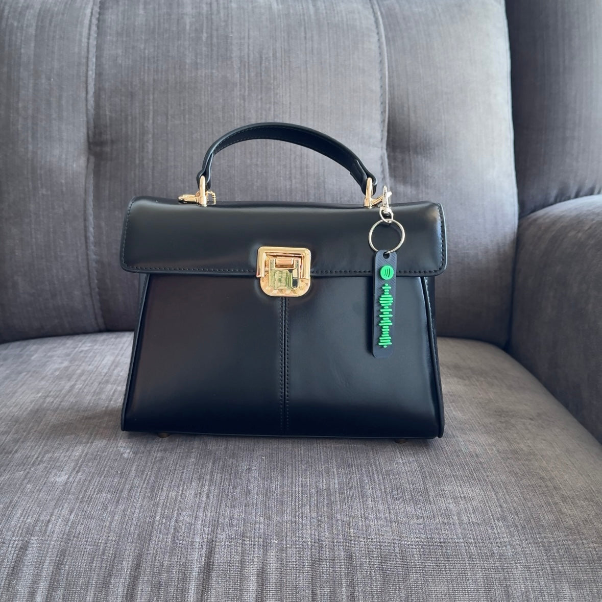 Customize Your Spotify Code bag charm/Keychain – Scan to Play Your Favorite Song