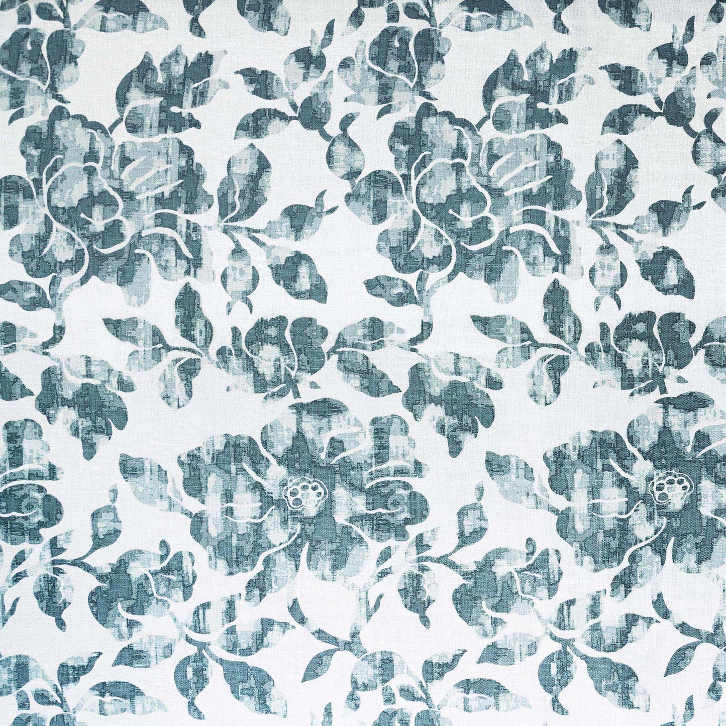 Floral Print Linen Fabric | 5 Colourways | Medium Weight |  Curtains, Blinds & Crafts | By the Metre-1