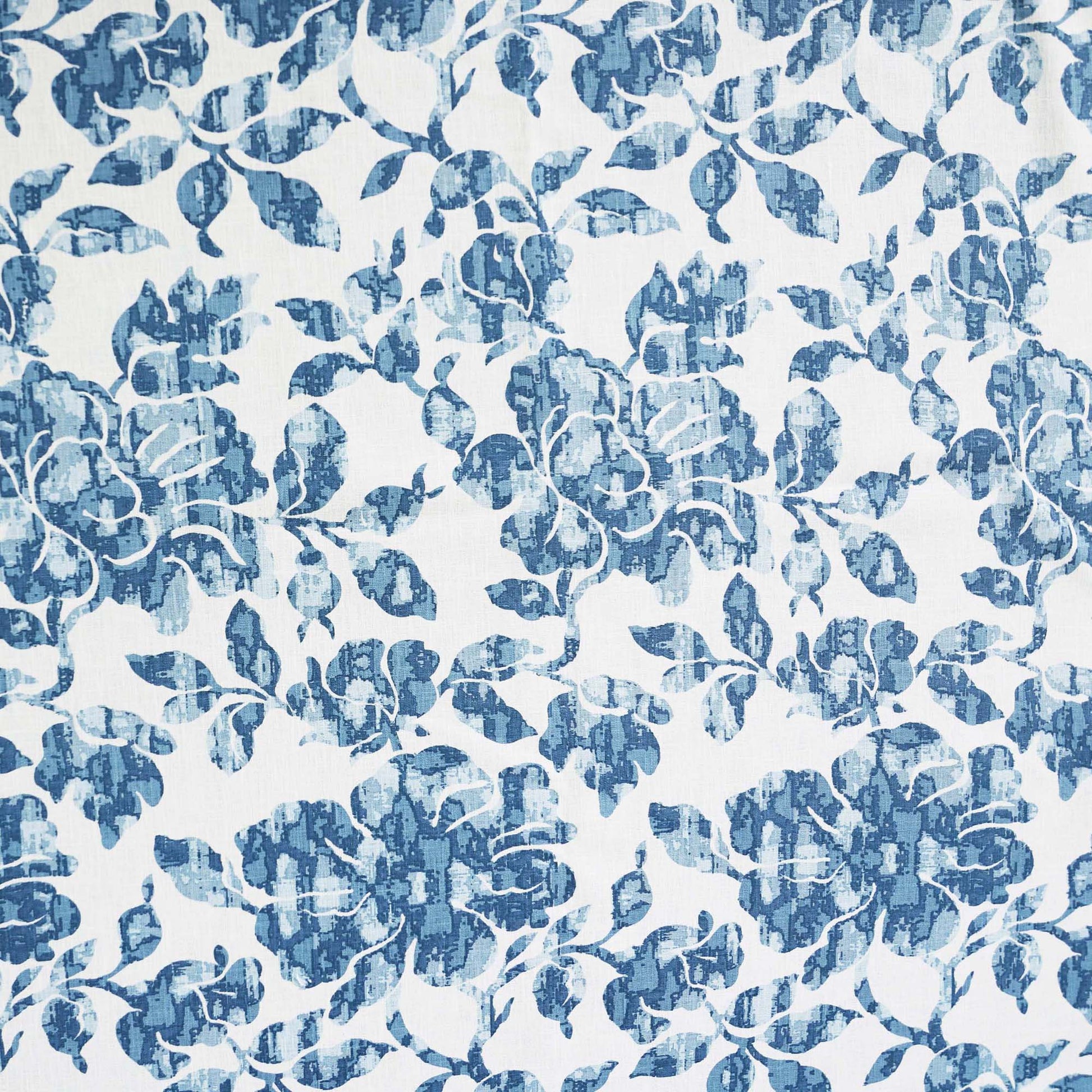 Floral Print Linen Fabric | 5 Colourways | Medium Weight |  Curtains, Blinds & Crafts | By the Metre-0