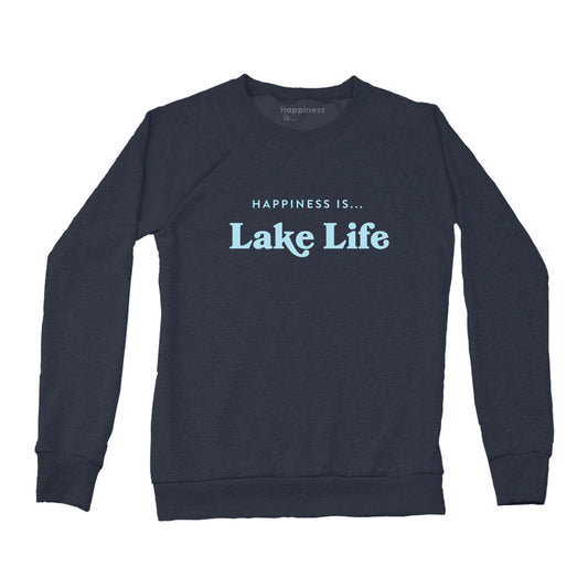 Women's Lake Life 'Special K' Crew Sweatshirt, True Navy-0