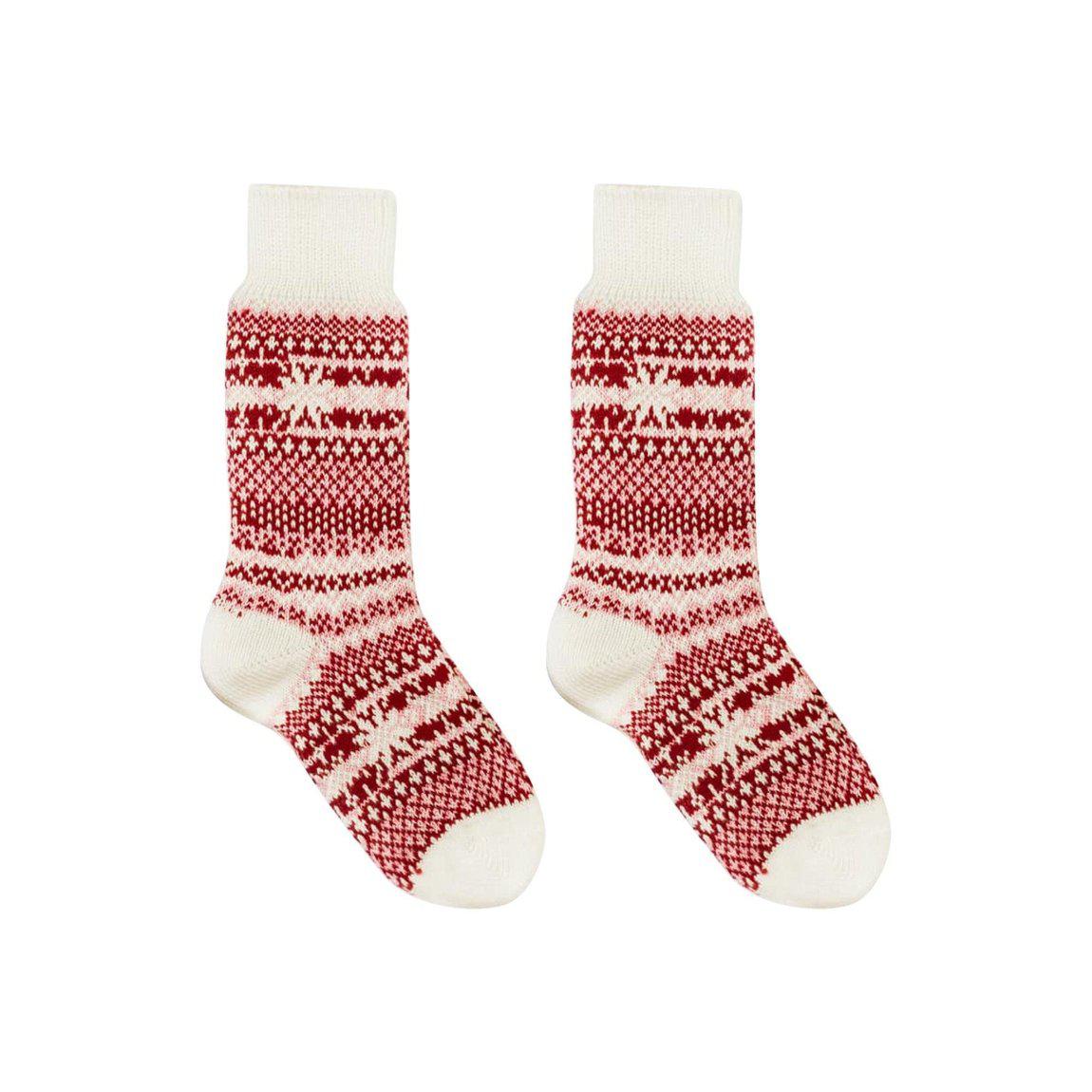 Nordic Socks Soft COZY™  Warm (Asenka - Cherry)  - Unisex-0
