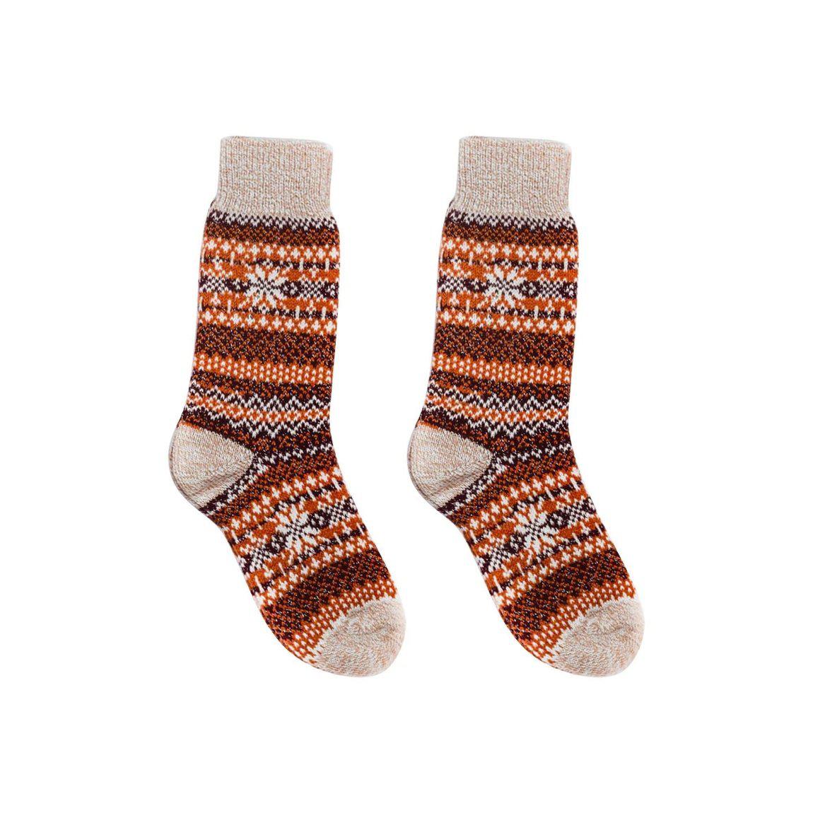 Nordic Socks Soft COZY™  Warm (Asenka - Pumpkin)  - Unisex-0