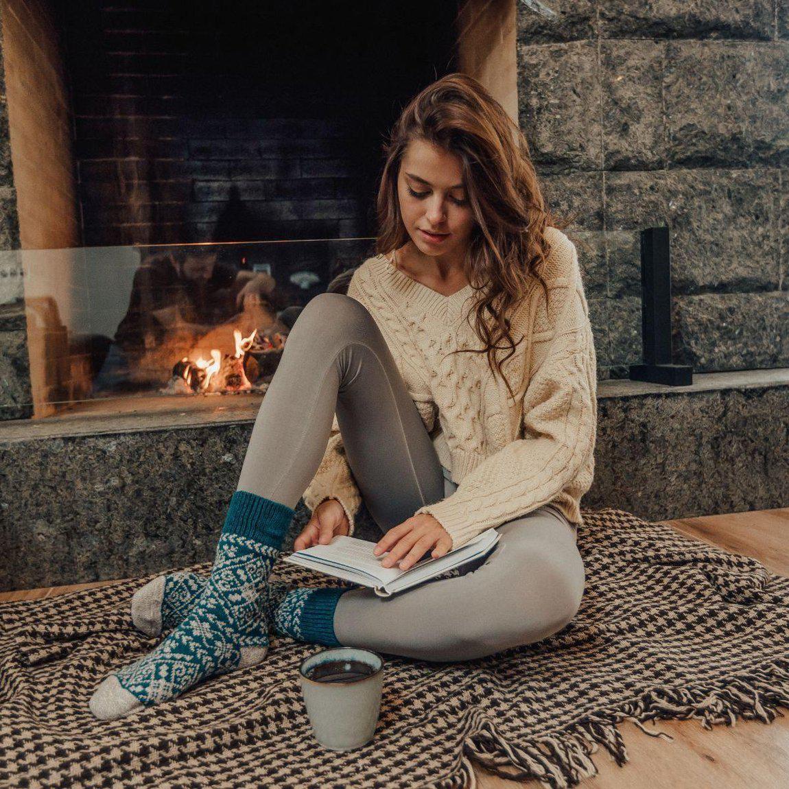 Nordic Socks Soft COZY™  Warm (Zelta - Teal)  - Unisex-1