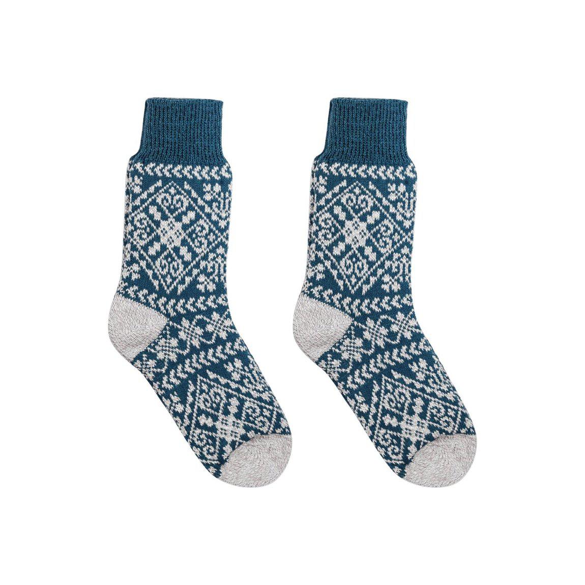 Nordic Socks Soft COZY™  Warm (Zelta - Teal)  - Unisex-0