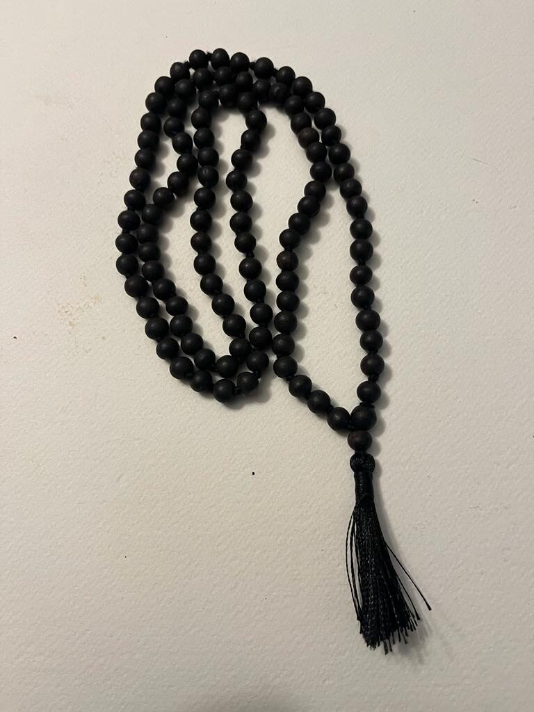Karungali/Ebony Beads Mala (108 Beads Mala-1