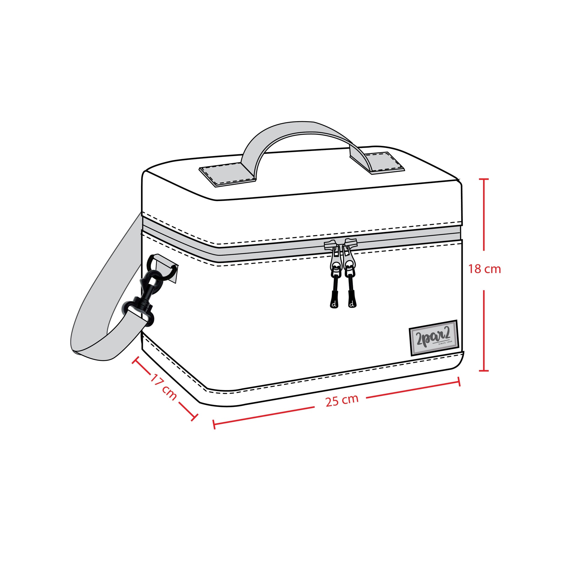 Lunch Box Lilac Cat Print-3