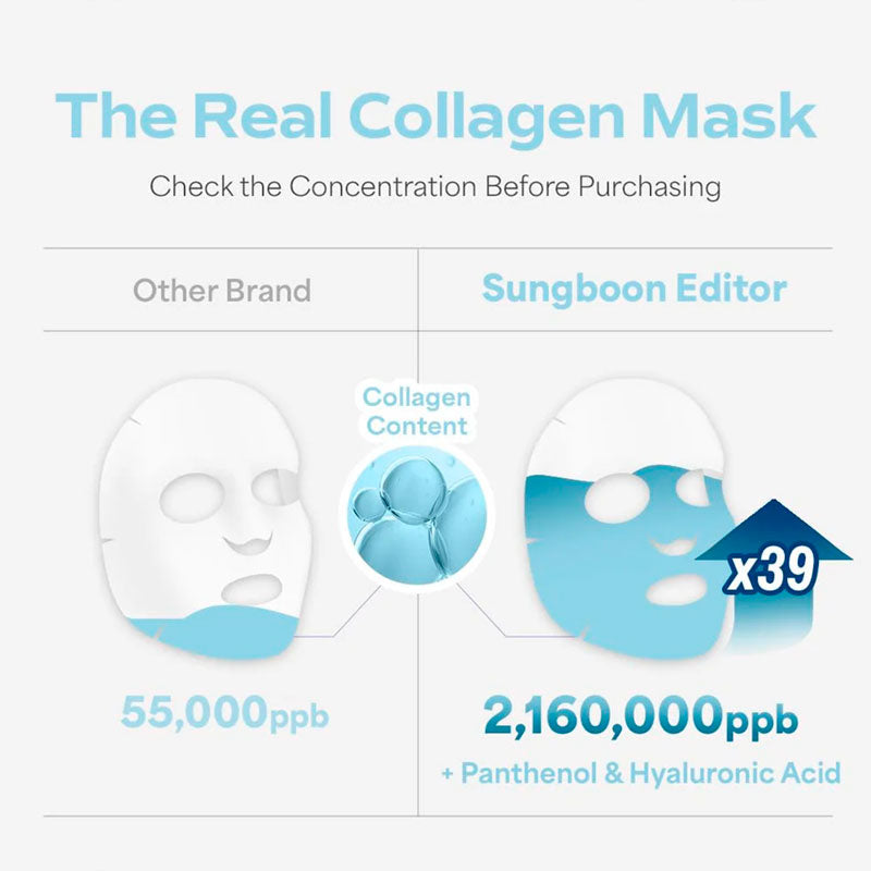 Sungboon Editor Deep Collagen Hyalu-B5 Hydrating Mask 37g-3