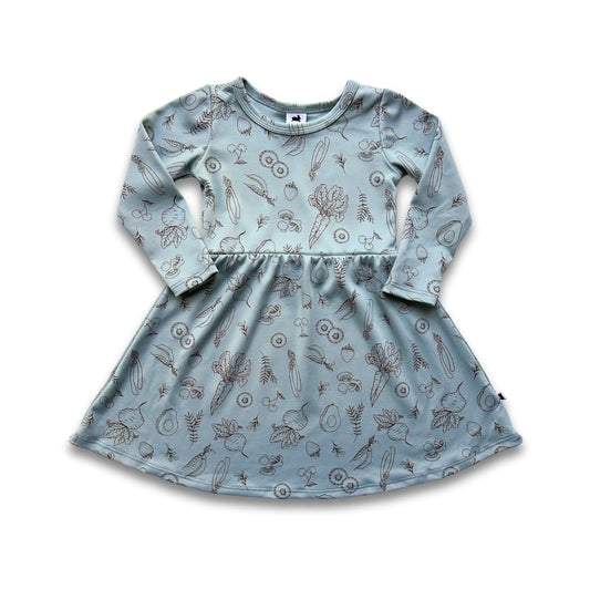 Baby/Kids Bamboo Long-Sleeve Daphne Dress-0