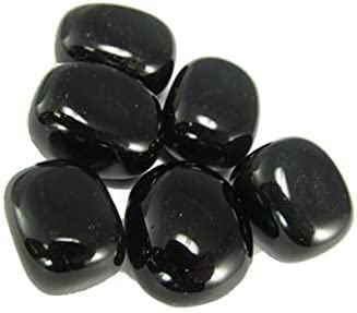 Black Obsidian Tumbled Stone (1 kg pack)-0