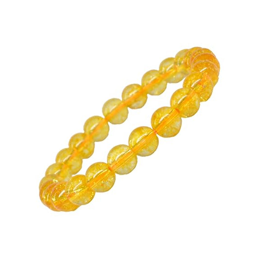 Citrine Bracelet (8 mm Beads)-0