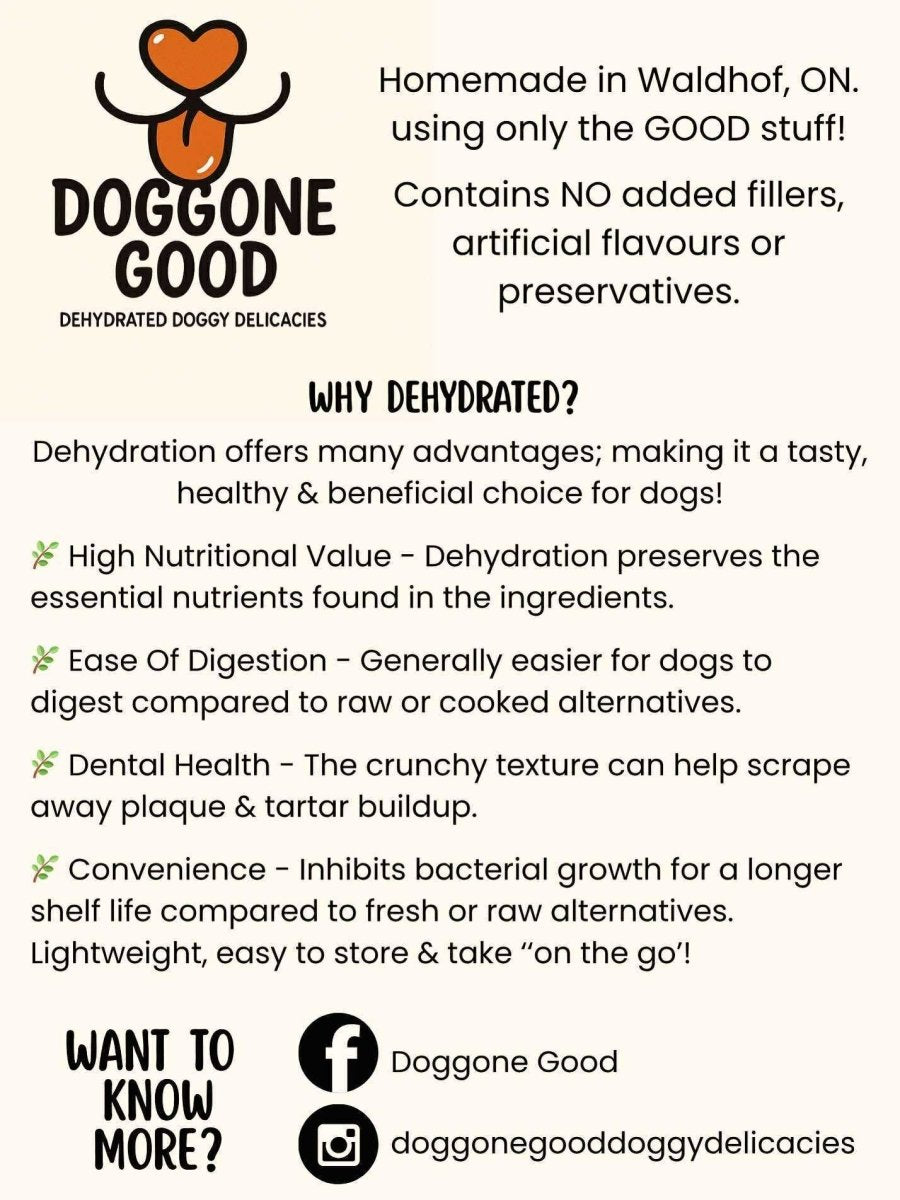 Dehydrated Doggy Treats