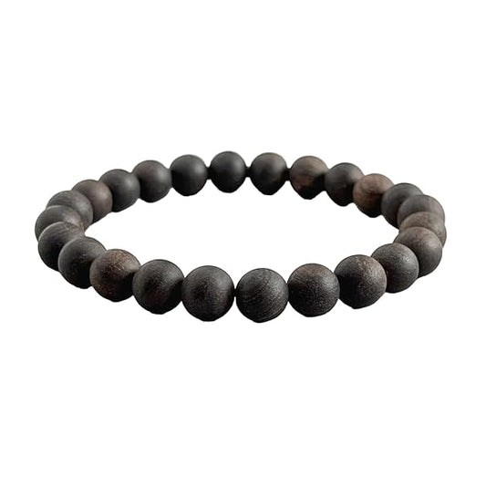 Karungali/Ebony wood Beads Bracelet-0