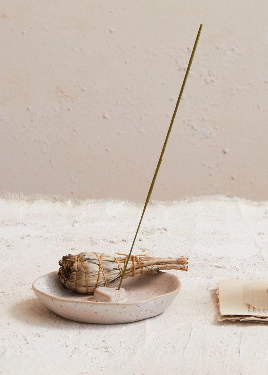 Embossed Heart Incense Dish