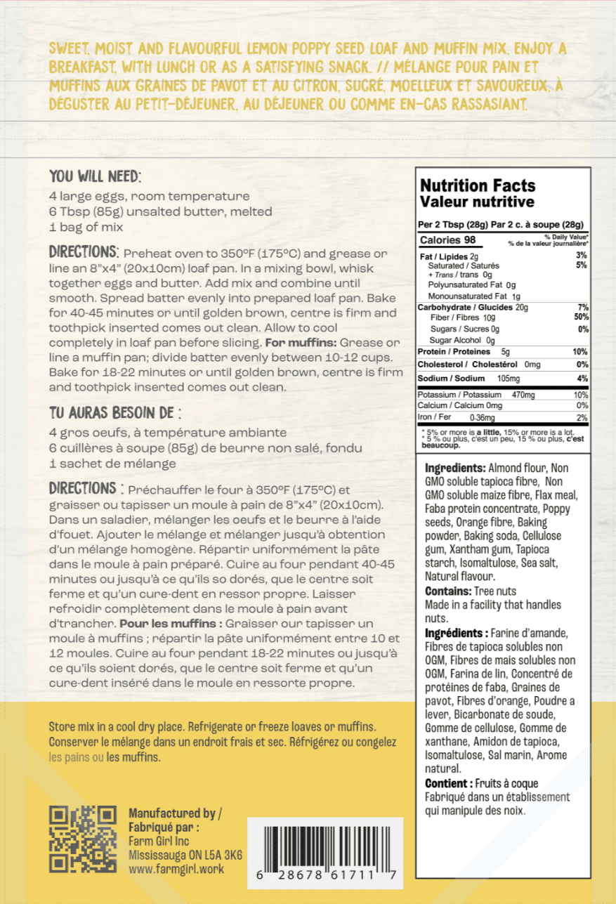 Gluten Free Loaf Mixes