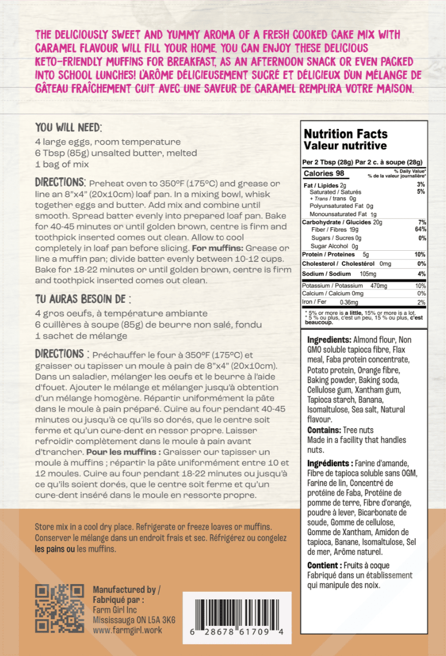 Gluten Free Loaf Mixes