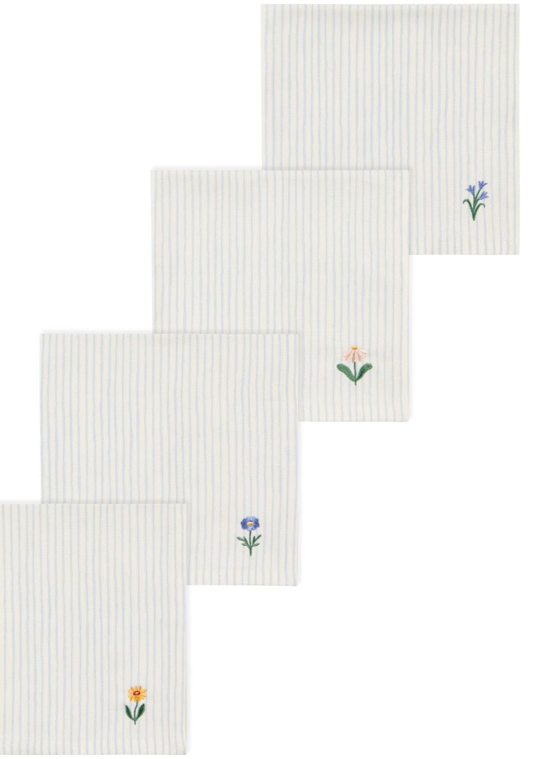 Hand Picked Napkins, Set of 4
