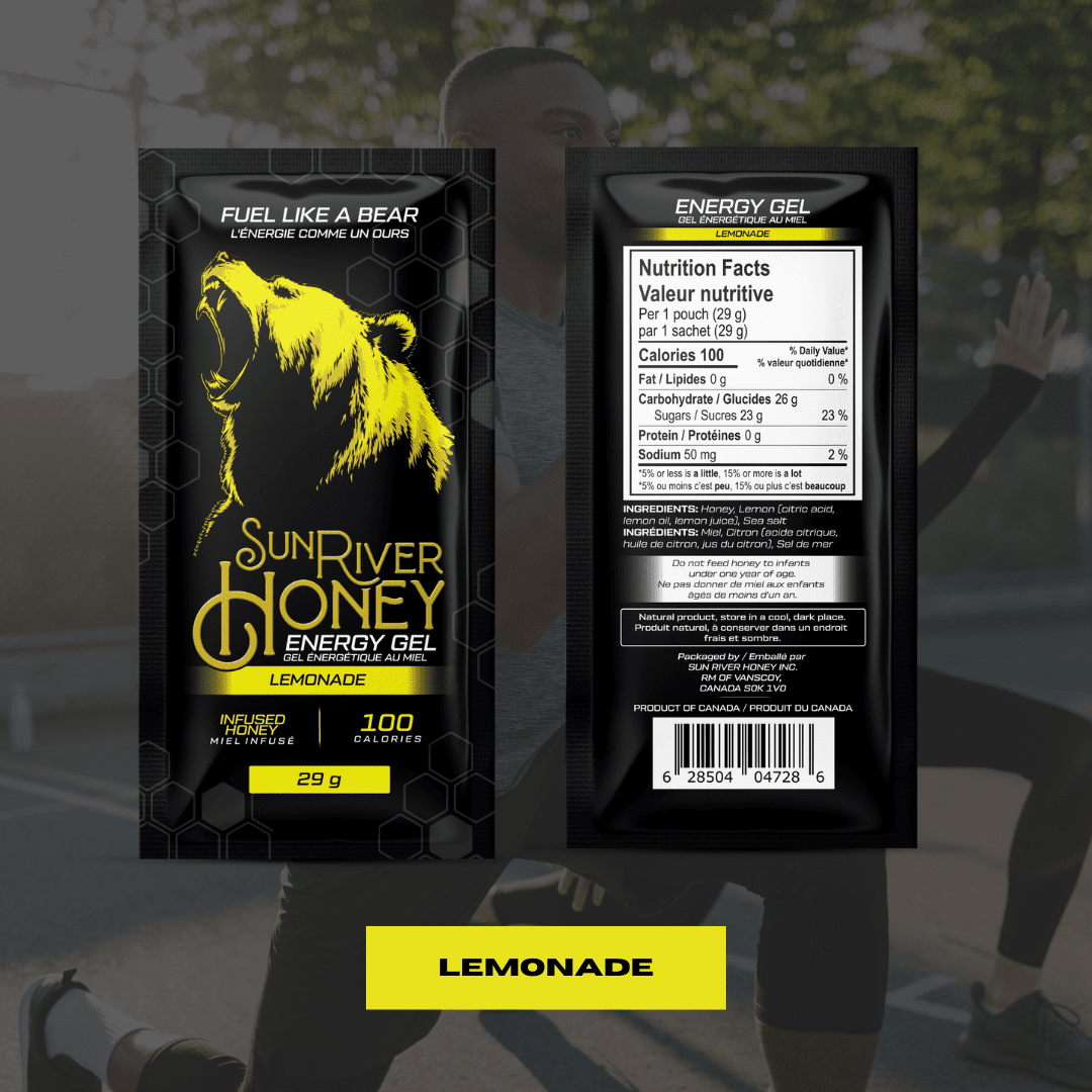 Honey Energy Gel Packs