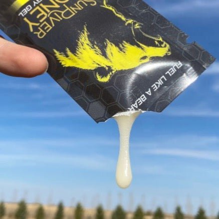 Honey Energy Gel Packs