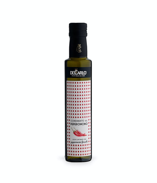HUILE D'OLIVE EXTRA VIERGE AUX PIMENTS FORTS
