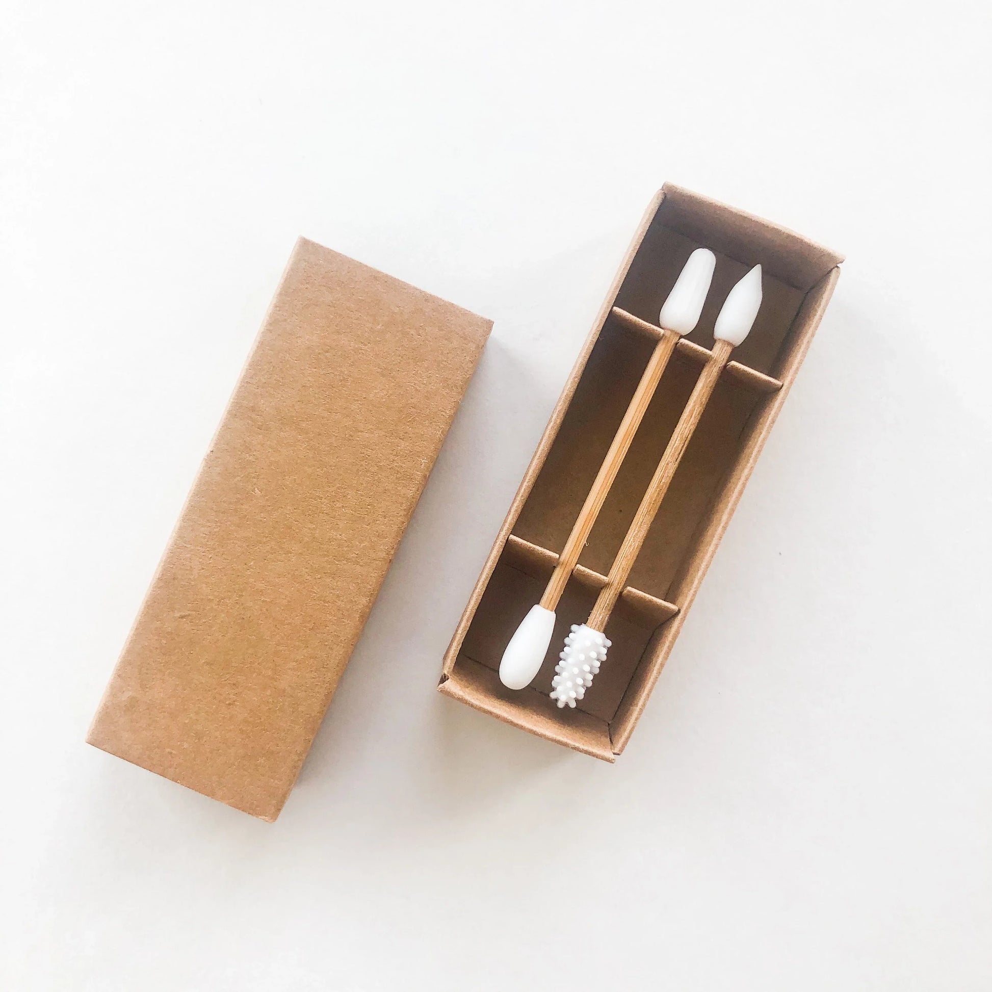 Reusable Bamboo Silicone Q-tips | Zero Waste | Plastic Free | Sustainable Bathroom-2