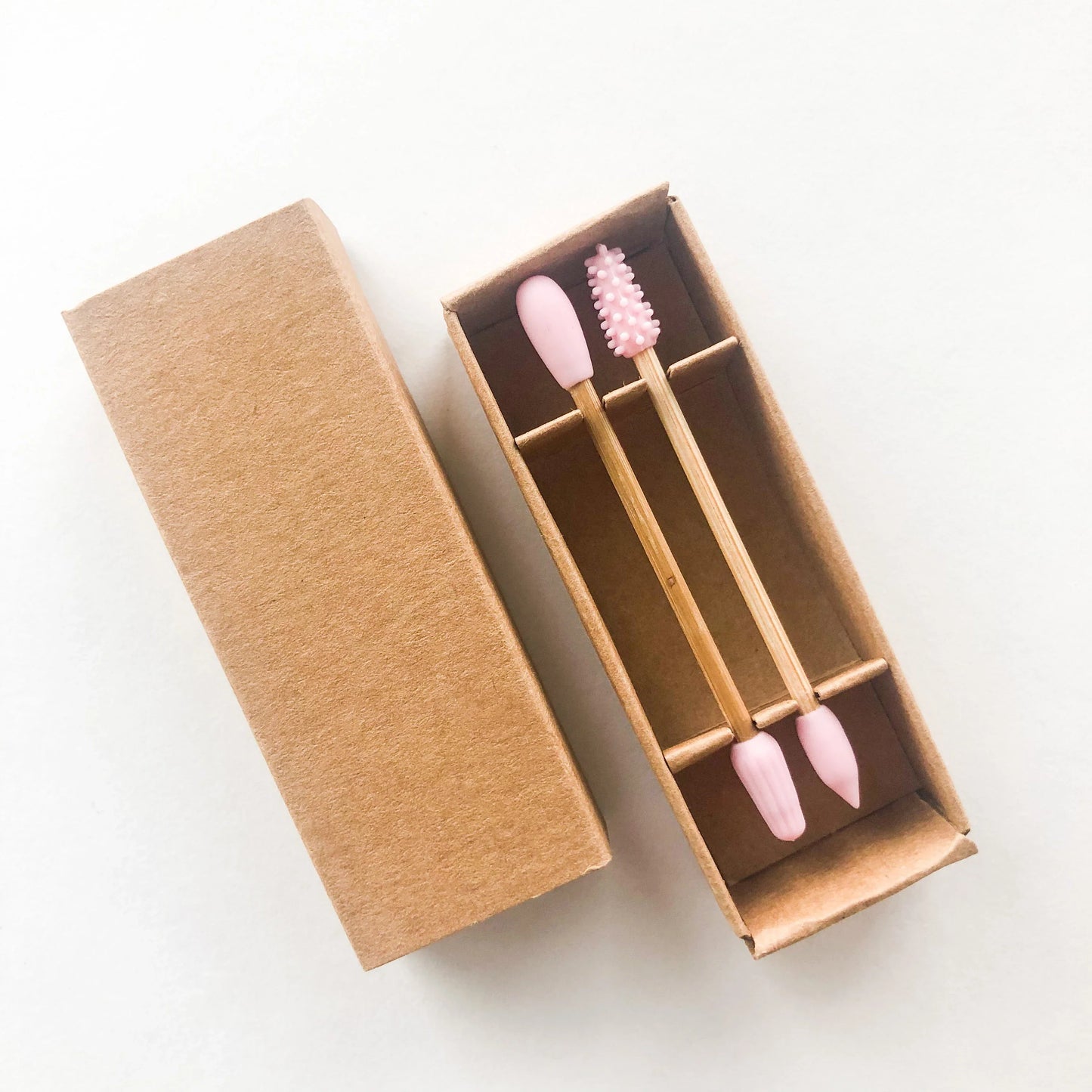 Reusable Bamboo Silicone Q-tips | Zero Waste | Plastic Free | Sustainable Bathroom-4