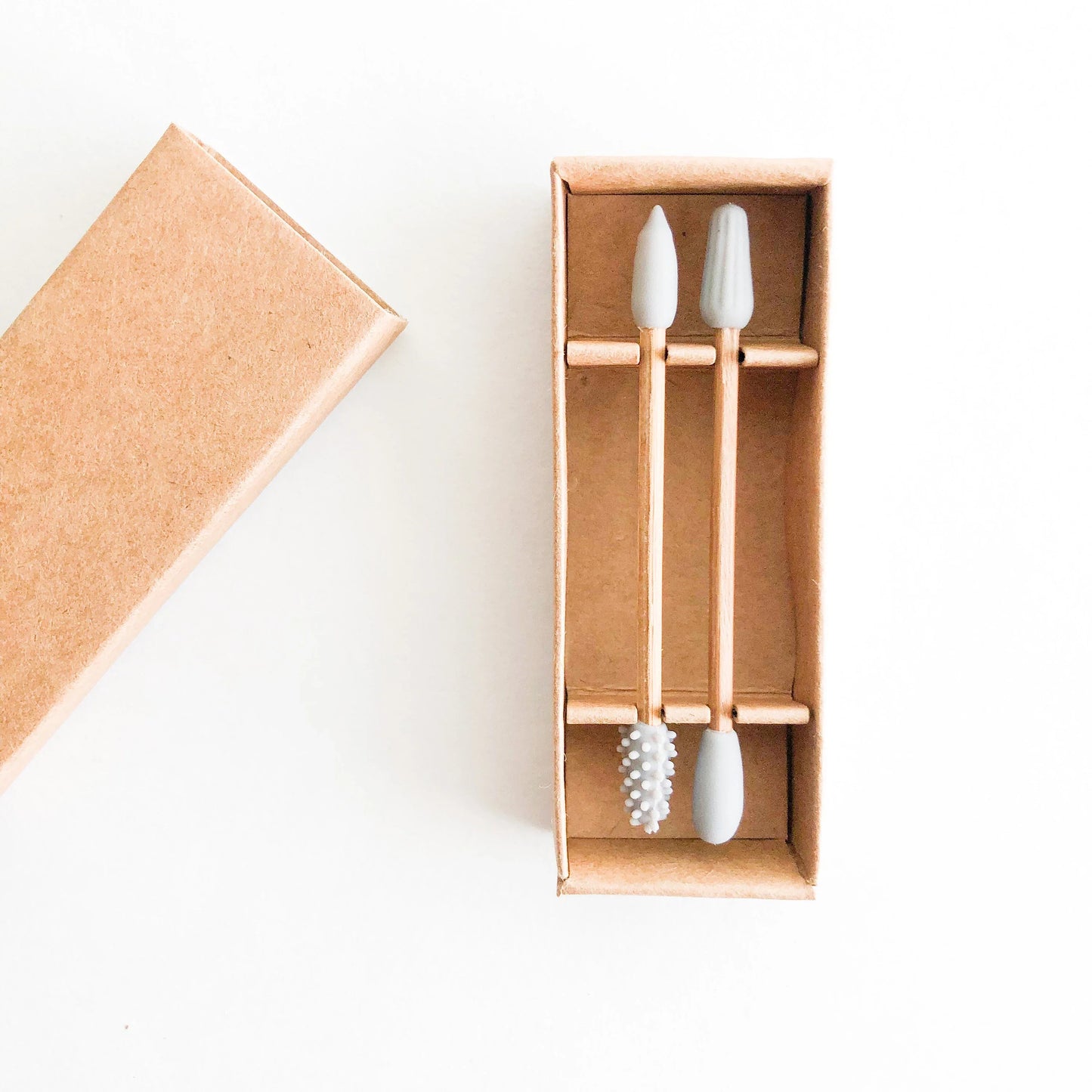 Reusable Bamboo Silicone Q-tips | Zero Waste | Plastic Free | Sustainable Bathroom-3