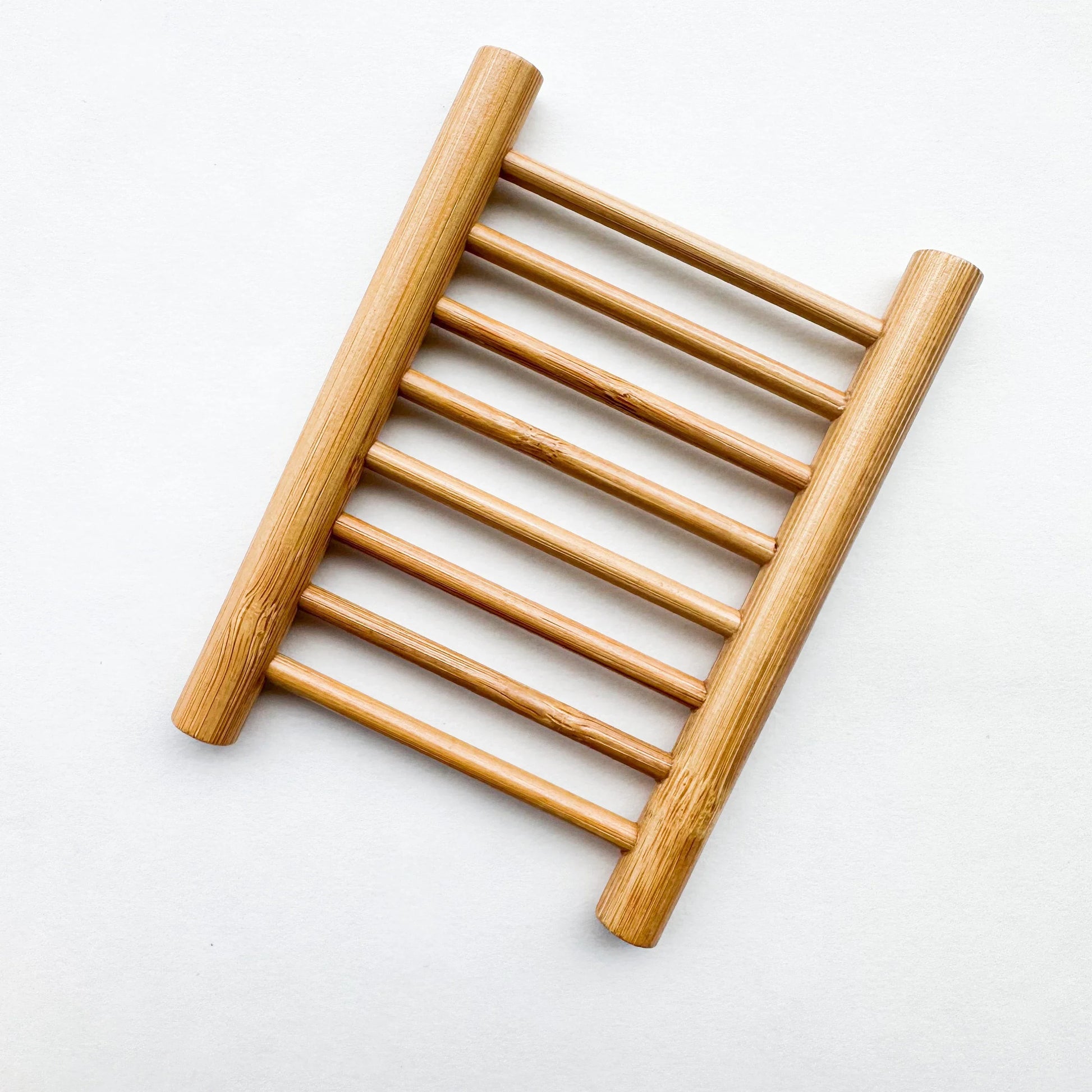 Natural Bamboo Soap Dish - Zero Waste Biodegradable Draining Soap Tray - Sustainable Plastic Free Organic Soap Lift-2