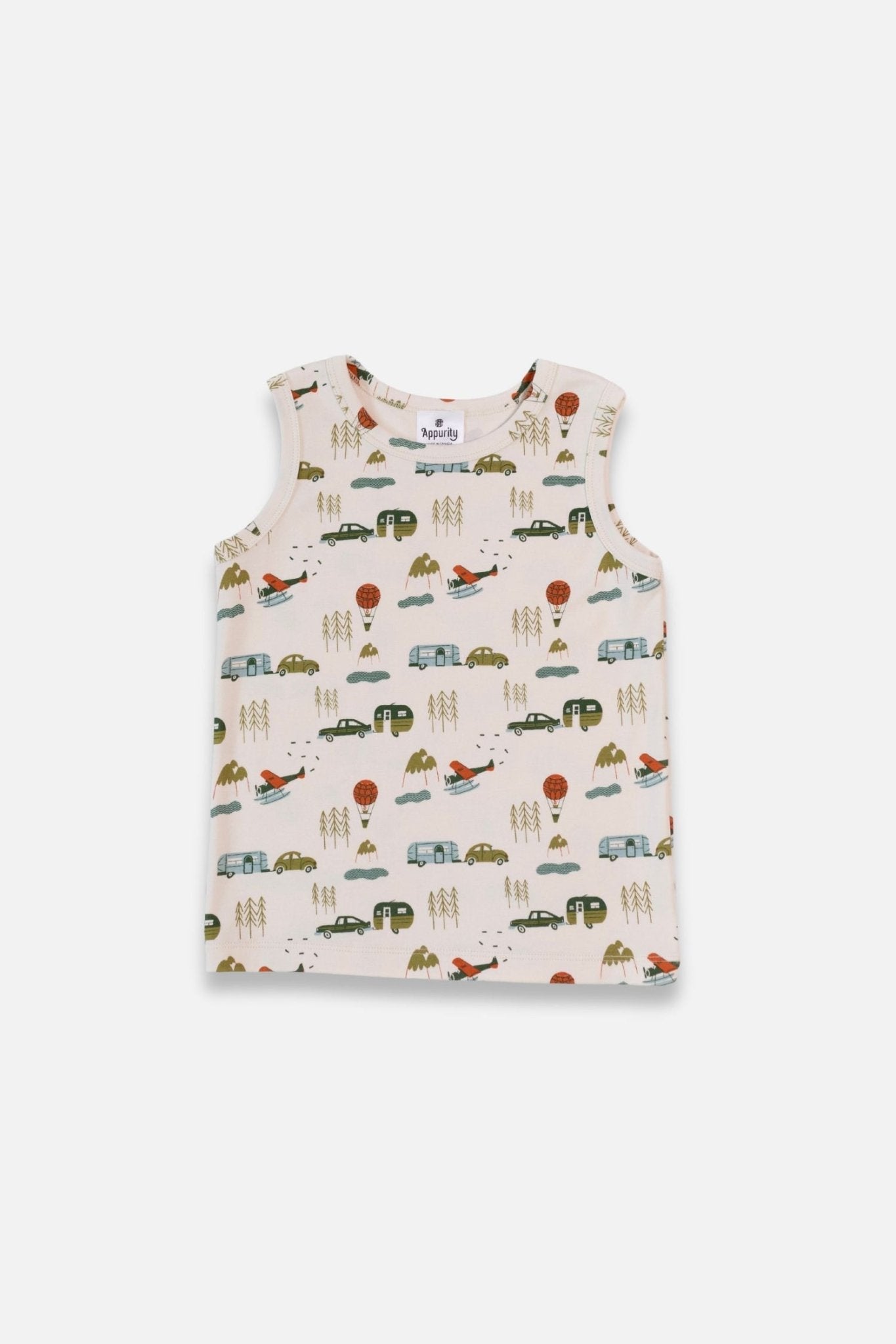 Kids Bamboo Classic Tank-3