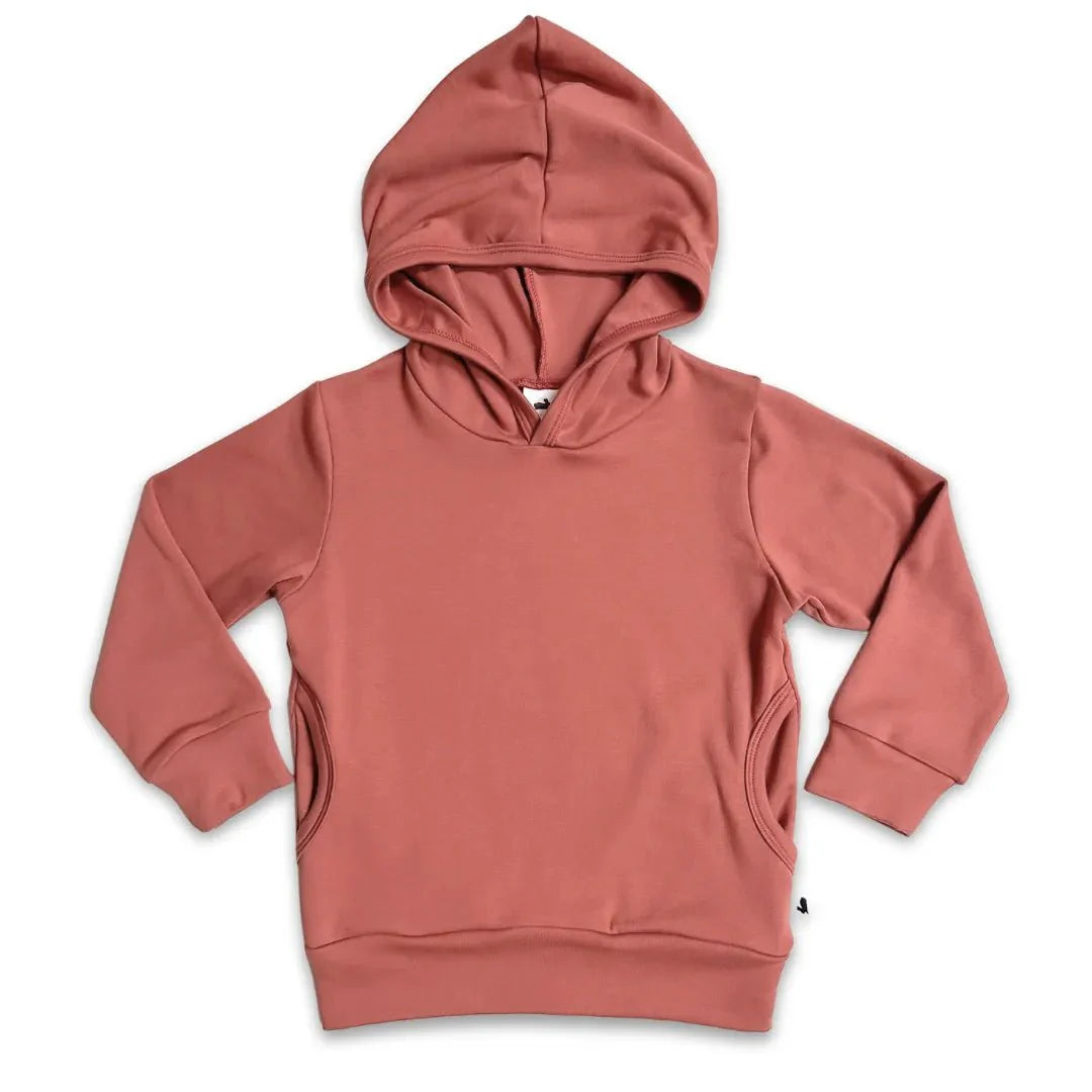 Kids Lightweight Bamboo Hoodie with Side Seam Pockets-6