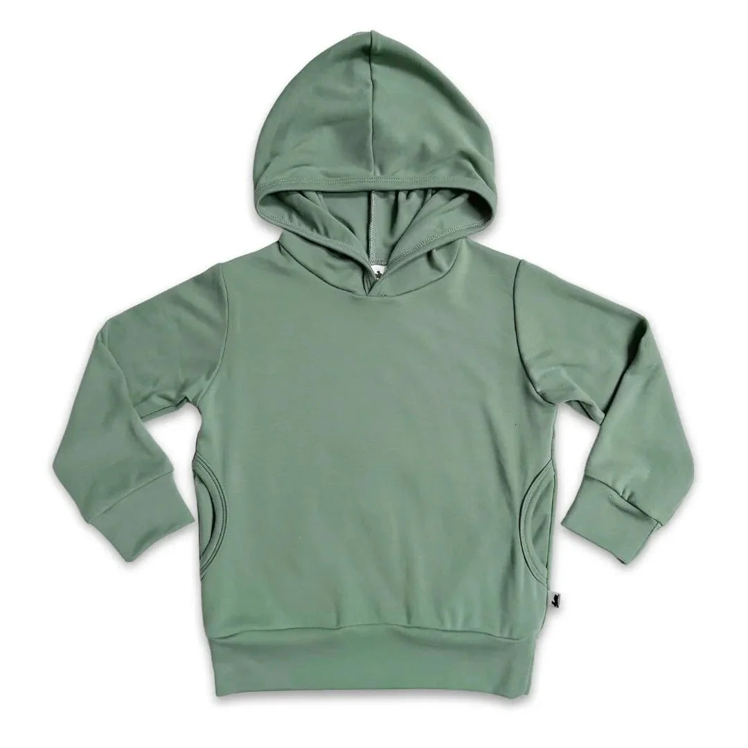Kids Lightweight Bamboo Hoodie with Side Seam Pockets-7